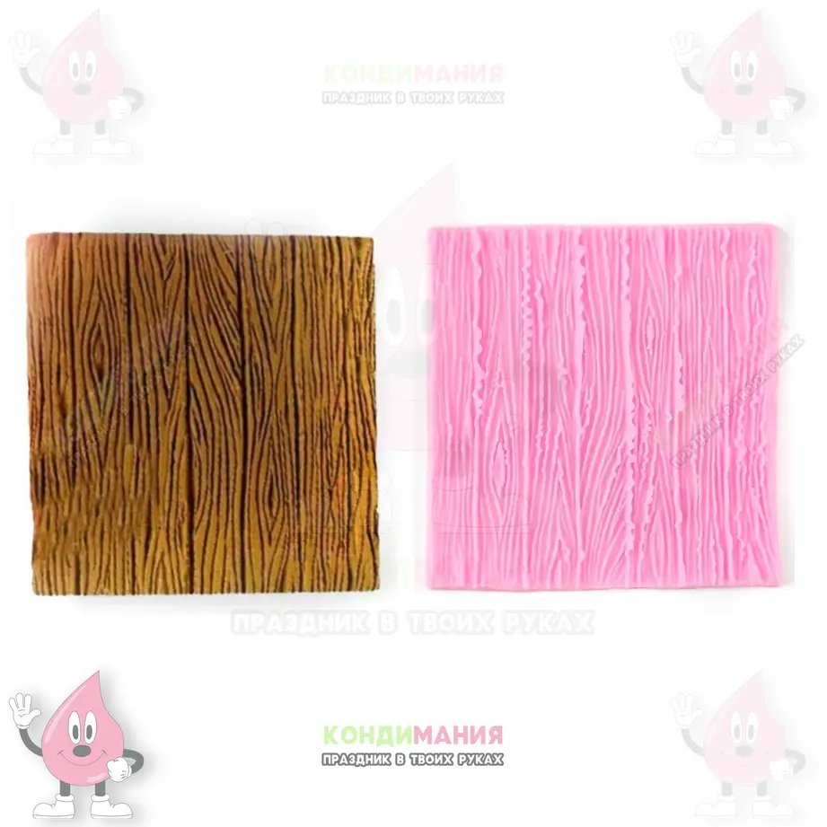 Молд Кора дерева, 10,5х10 см #1