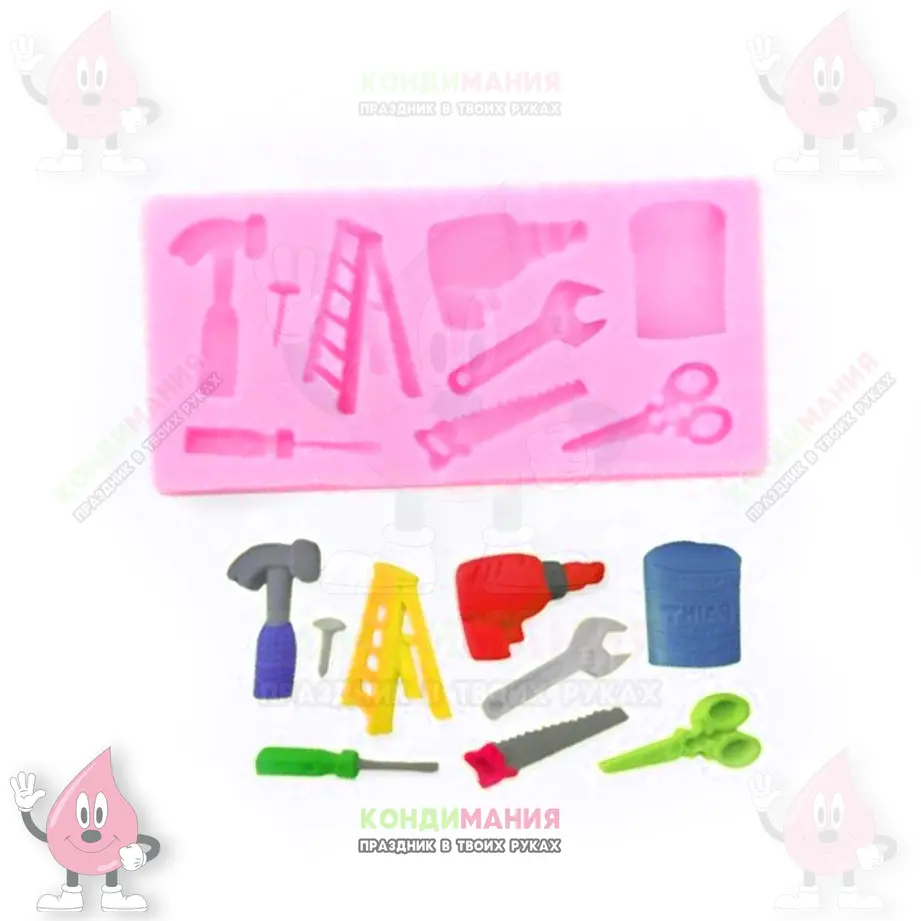 Молд Инструменты, 0,1-3,3 см, 9 яч. #1