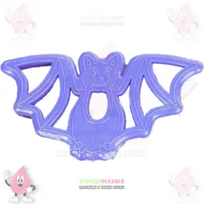 Вырубка с оттиском Летучая мышь, 12х7 см Похожие товары