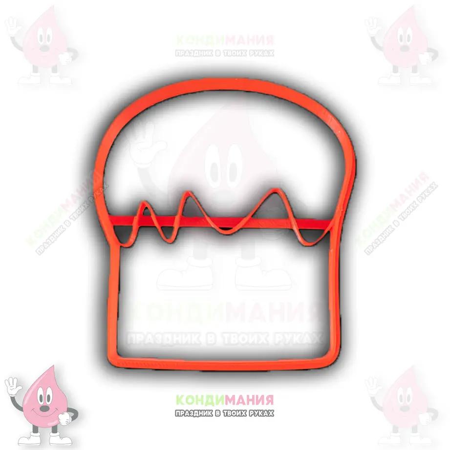 Вырубка Кулич, 11х10 см #1