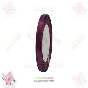 Лента атласная 6 мм, винный, 23+-1 м Похожие товары