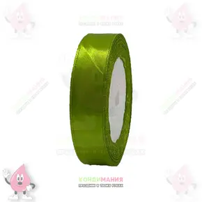 Лента атласная 20 мм, зеленый, 23+-1 м Похожие товары