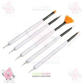 Набор кисточек кондитерских Алмаз, 5 шт Похожие товары