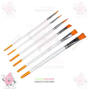 Набор кисточек кондитерских Ларсон, 6 шт Похожие товары