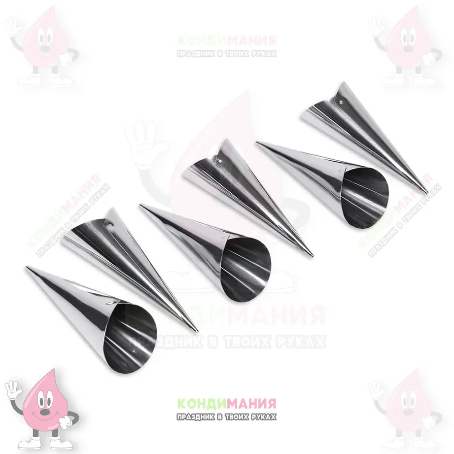 Набор конусов 6 шт, 11х3 см #1