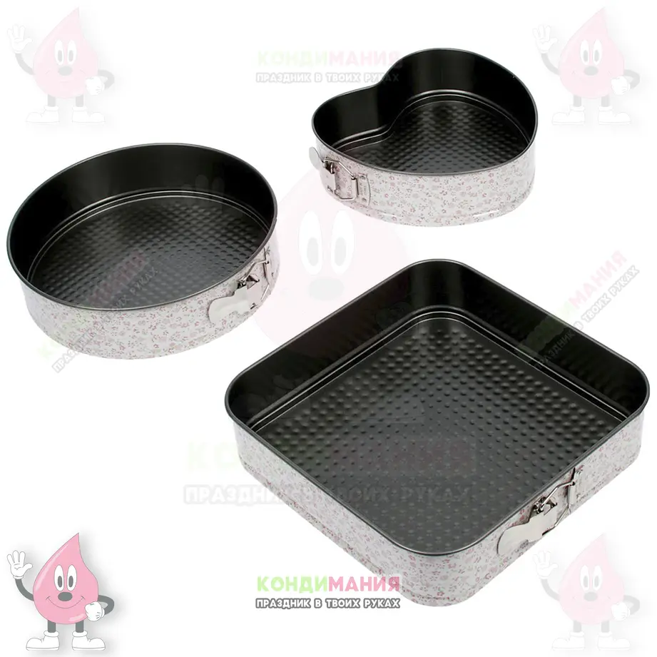 Набор форм разъемных Пастораль 23-27,5 см #1