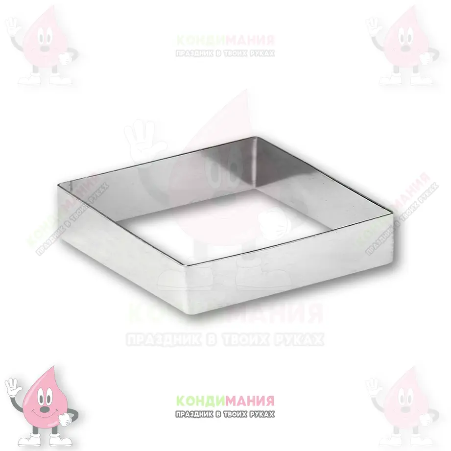 Квадрат для выпечки, h-5 см, L-24 см #1