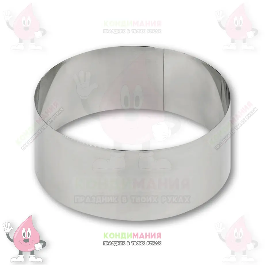 Кольцо для выпечки, h-10 см, d-24 см #1