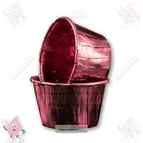 Капсула с бортиком 5х4 см, металлик розовый Похожие товары