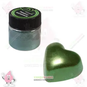 Краситель блестящий Caramella Зеленый темно, 5 г, кандурин Похожие товары