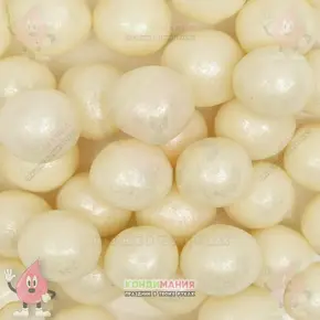 Драже рис в глазури, 12 мм, белый жемчуг, 25 г Похожие товары