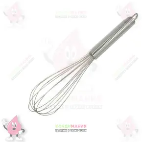 Венчик металлический 26 см, толщина прутьев 1 мм Похожие товары