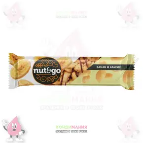 Батончик NUT&GO 42 г, Банан и арахис Похожие товары