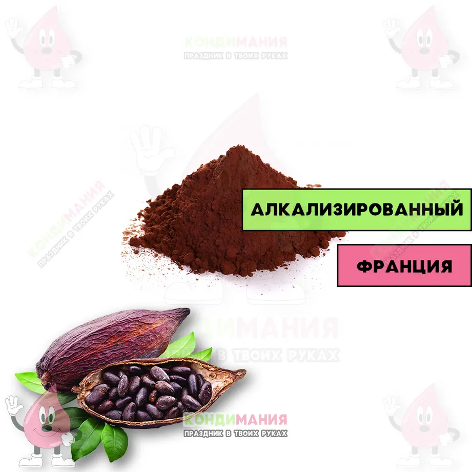 Какао алкализованный Франция, 100 г, Cacao Barry Extra Brute, Какао бари экстра брют #1